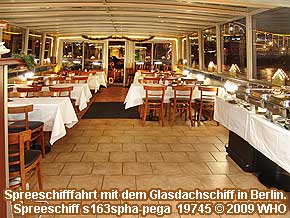 Spreeschifffahrt in Berlin mit dem Glasdach-Spreeschiff s163spha-peac.
